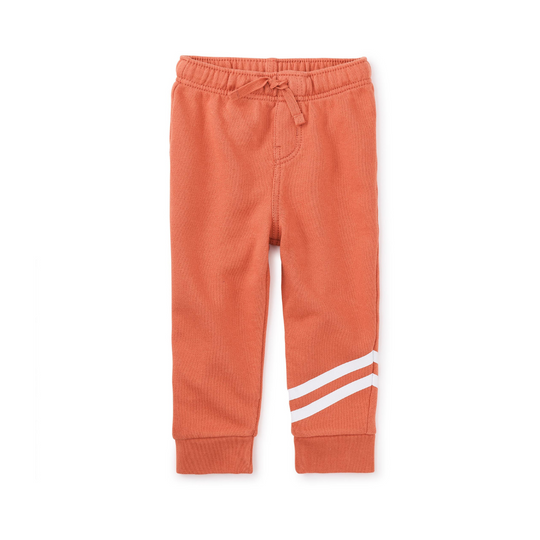 Speedy Striped Baby Joggers -  Copper by Tea Collection - FINAL SALE