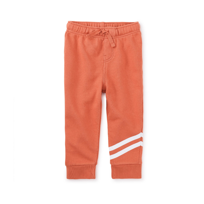 Speedy Striped Baby Joggers -  Copper by Tea Collection