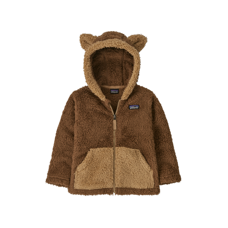 Baby Furry Friends Hoody -  Moose Brown by Patagonia