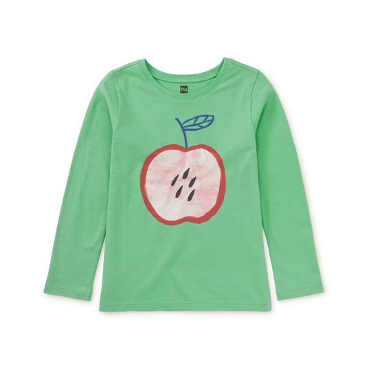 Marbled Apple Graphic Tee - Parkside by Tea Collection - FINAL SALE