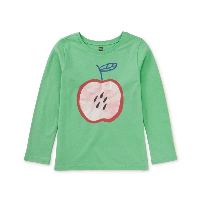 Marbled Apple Graphic Tee - Parkside by Tea Collection