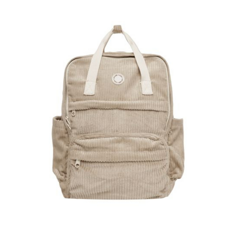 Backpack Pebble Corduroy - Pebble by Rylee + Cru