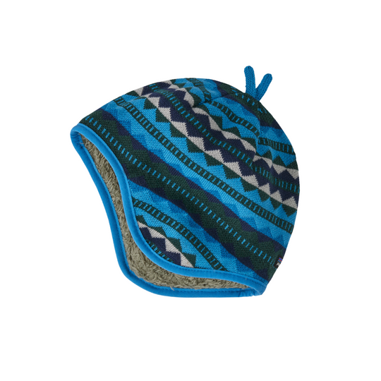 Baby Reversible Beanie - Diamond Stripe Vessel by Patagonia