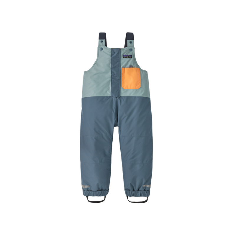 Baby Snow Pile Bibs - Thermal Blue by Patagonia