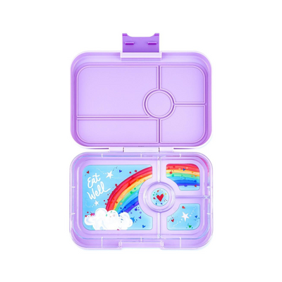 Yumbox Tapas Bento Lunch Box - 4 Compartment - Seville Purple