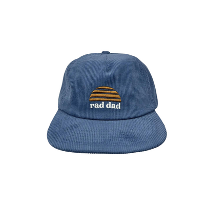 Rad Dad Cord Cap - Denim Blue by Banabae