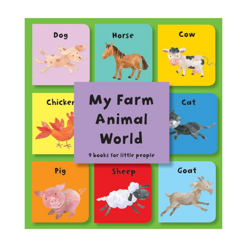 My Farm Animal World - Board Book Set