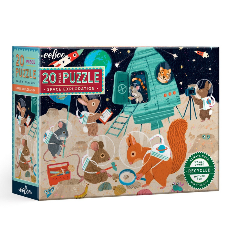 20 Piece Puzzle - Space Exploration by Eeboo