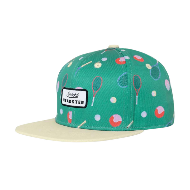 Smash It Snapback Hat - Tennis Court by Headster Kids