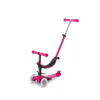 Micro Mini2Grow LED Scooter - Pink by Micro Kickboard