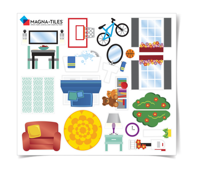 House 28 Piece Set by Magna-Tiles