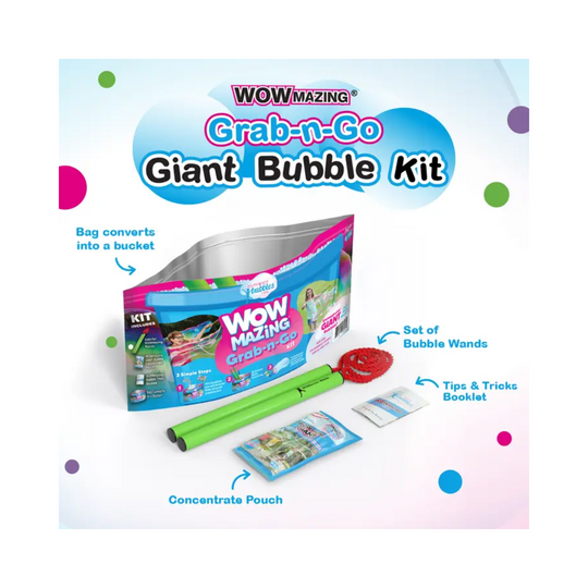 WOWmazing Bubble Grab n Go Kit by South Beach Bubbles