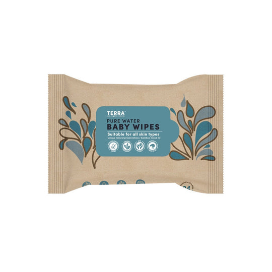 Baby Wipes - NZ Water 24 Pack by Terra