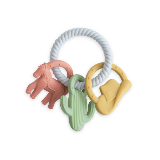 Western Teething Ring by Mushie & Co