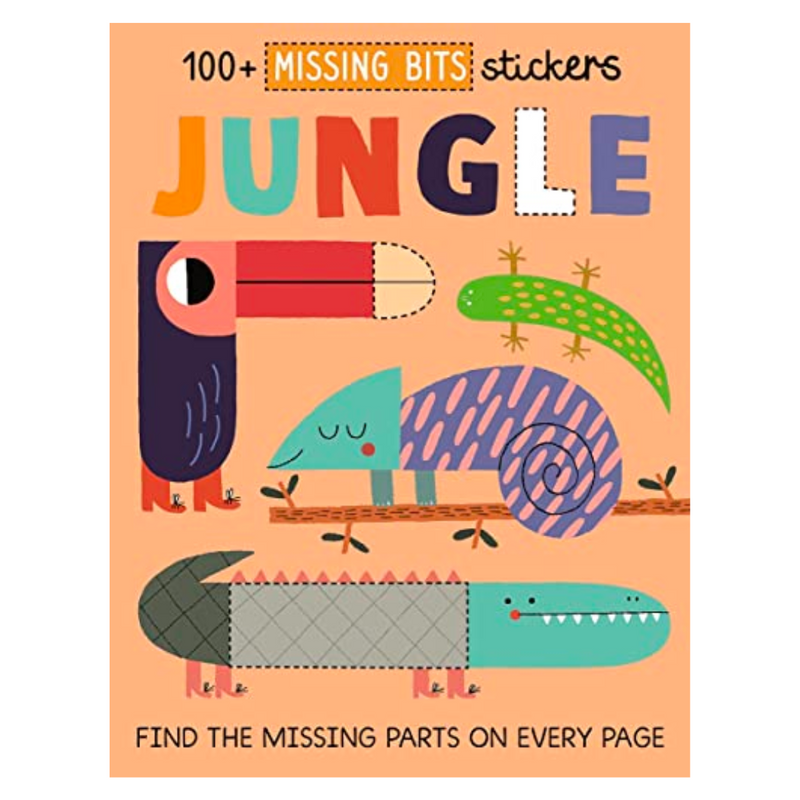 Missing Bits Sticker Book - Jungle