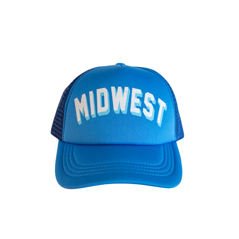 Midwest Trucker Hat by - Navy/White by Feather 4 Arrow
