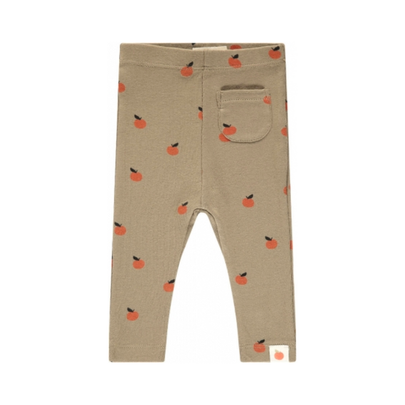 Orange Print Pants - Moss by Babyface