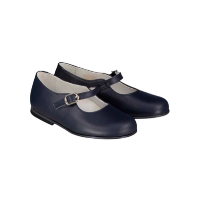Soft Soled Mary Jane - Navy by Zimmerman Shoes