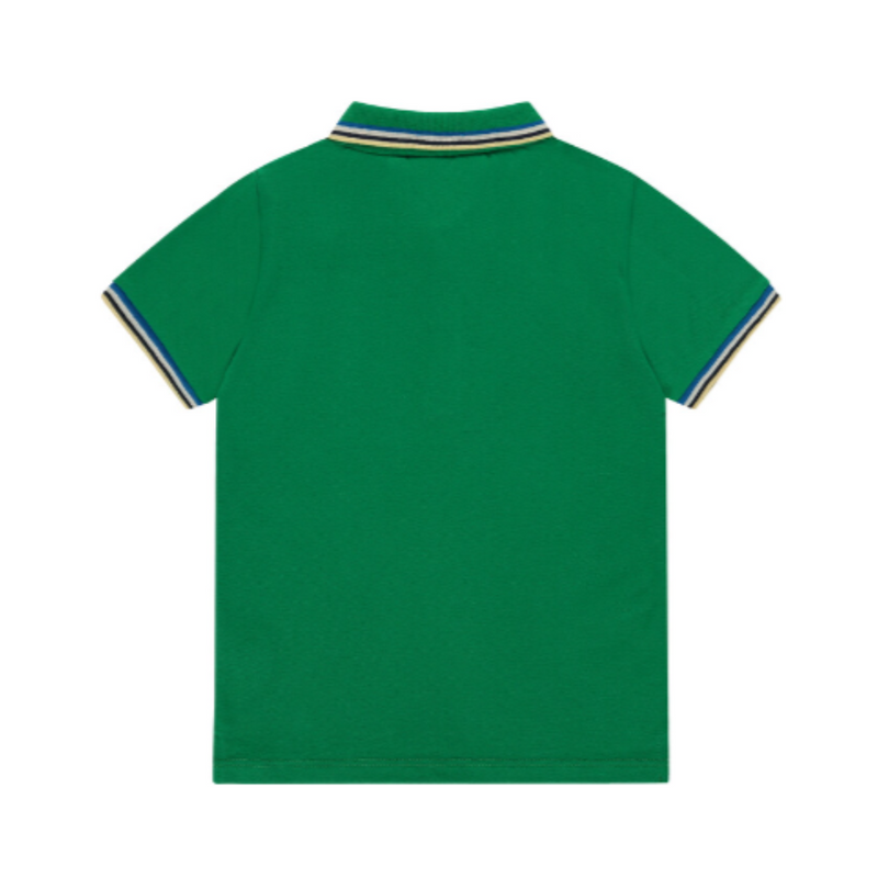 Short Sleeve Polo - Green by Babyface - FINAL SALE