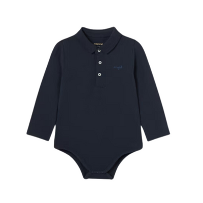 Baby Polo Bodysuit - Navy by Mayoral