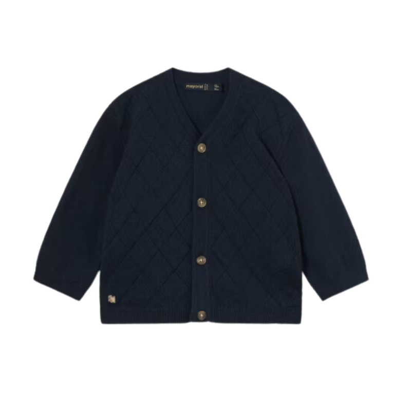 Baby Diamond Cardigan - Navy by Mayoral