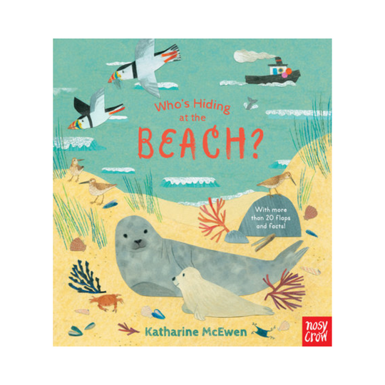 Who's Hiding at the Beach? - Board Book