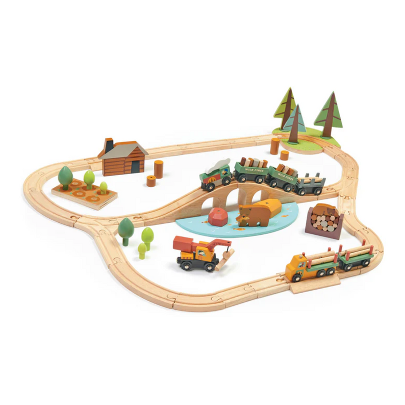 Wild Pines Train Set by Tender Leaf Toys