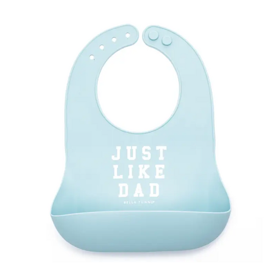 Wonder Bib - Just Like Dad by Bella Tunno