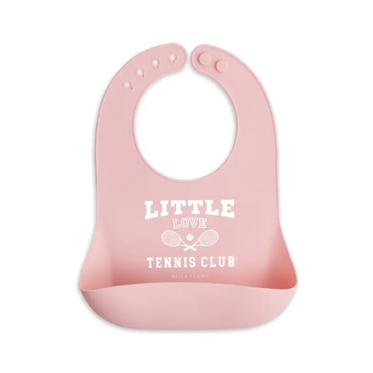 Wonder Bib - Little Love Tennis Club by Bella Tunno