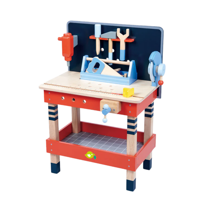 Wooden Tool Bench by Tender Leaf Toys