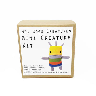 Mini Creature DIY Sewing Kit - Yellow by Mr. Sogs