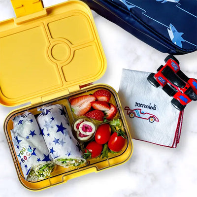 Yumbox Panino Leakproof Bento Box - 4 Compartment - Yoyo Yellow