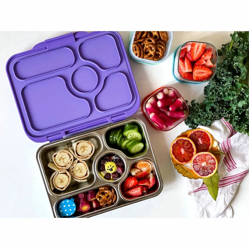 Yumbox Presto Leakproof Stainless Steel Bento Box - Tulum Blue