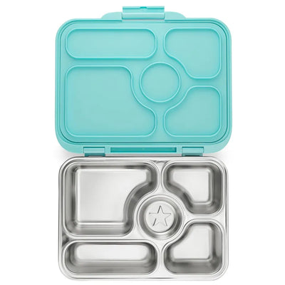 Yumbox Presto Leakproof Stainless Steel Bento Box - Tulum Blue