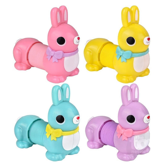Easter Bunny Fidget Pop Tube 7 Inch (1 Unit Assorted) by The Toy Network