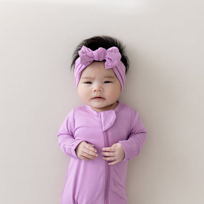 Solid Footie with Zipper - Poi by Kyte Baby