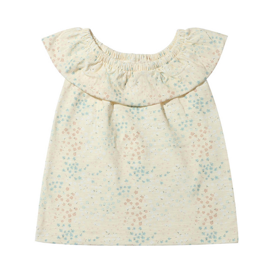 Zoe Top - Natural Spring Floral by Vignette - FINAL SALE