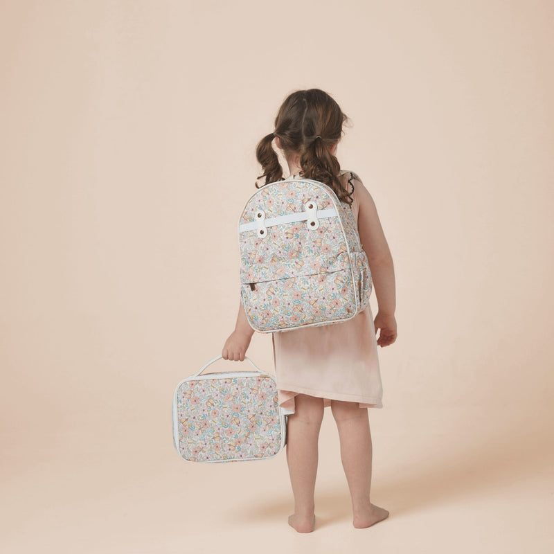 See-ya Lunch Bag - Ecru Butterfly by Olli Ella