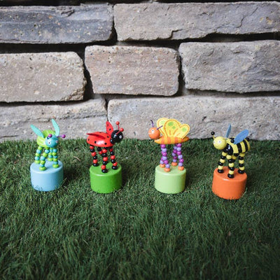Bug Push Puppets  (1 Unit Assorted) by Jack Rabbit Creations
