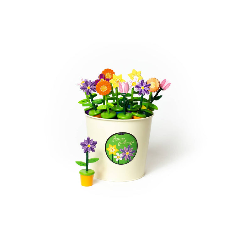 Flower Push Puppets (1 Unit Assorted) by Jack Rabbit Creations