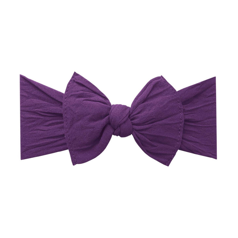Knot Headband - Plum by Baby Bling
