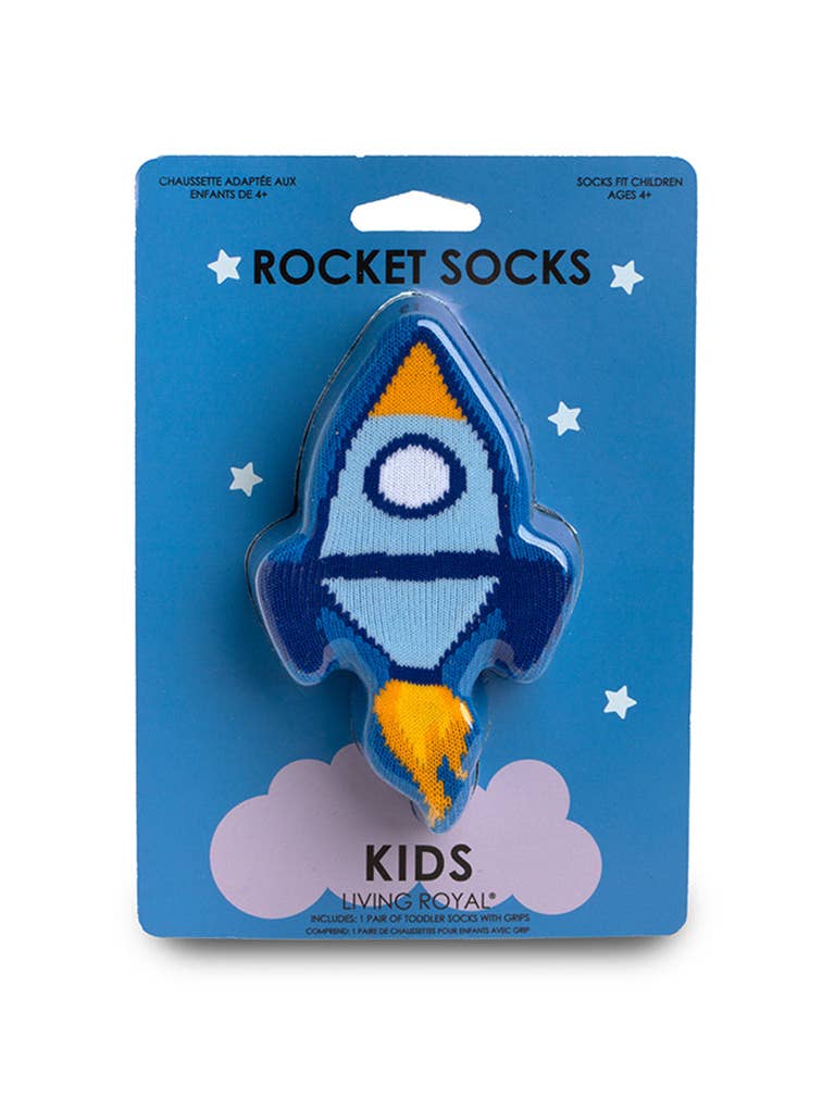 Rocket Kids Crew Socks by Living Royal