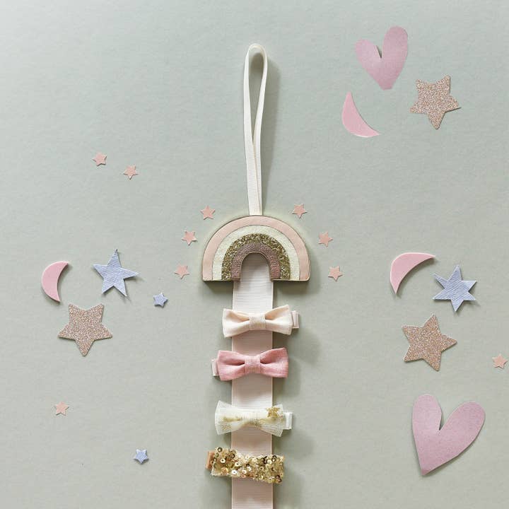 Enchanted Rainbow Hair Clip Hanger by Rockahula Kids