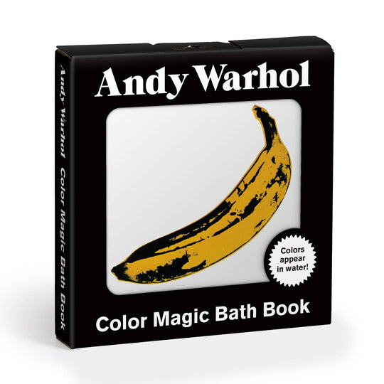 Color Magic Bath Book - Andy Warhol by Mudpuppy
