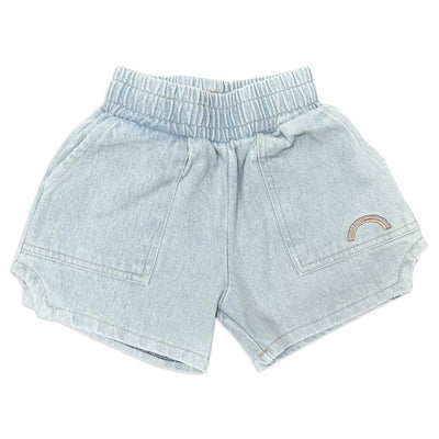 Aloha Donna Shorts - Stonewash Denim by Tiny Whales - FINAL SALE