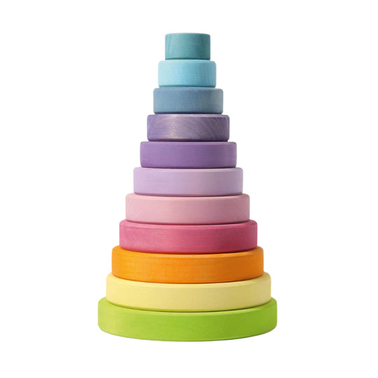 Pastel Conical Tower by Grimm's