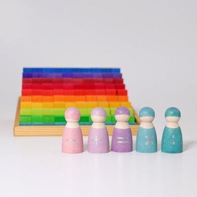 Small Stepped Counting Blocks by Grimm's