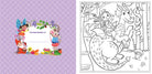 Children's book cover with fairy tale design on a purple background