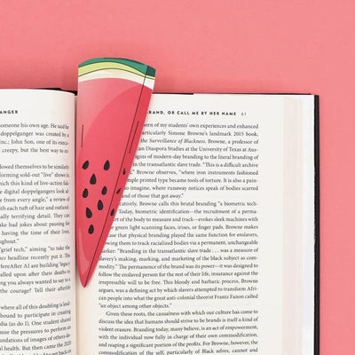 Watermelon Slice Bookmark (It's Die Cut!) by Humdrum Paper