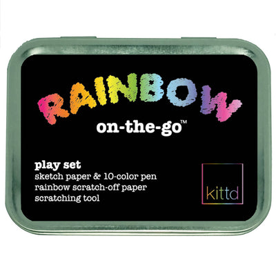 Rainbow On-The-Go Kids Travel Art Set by kittd